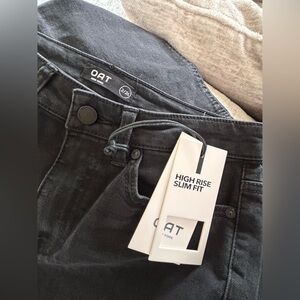 OAT High Rise Slim Fit Jeans